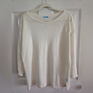J.McLaughlin Linen Sweater Size M